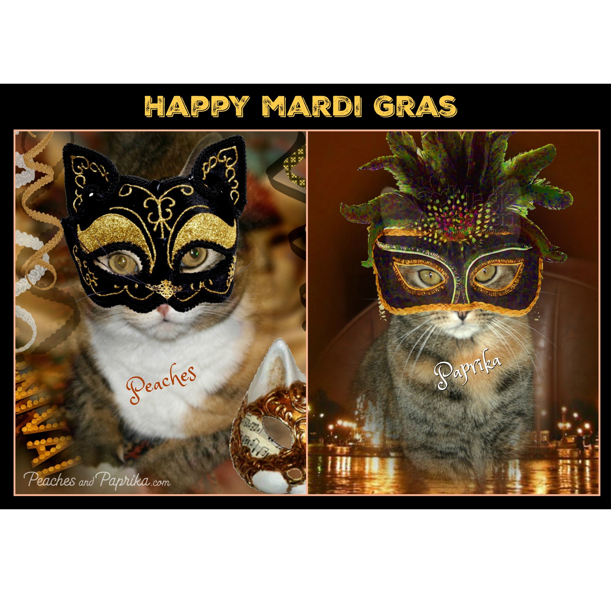 Mardi Gras Day Digital Card