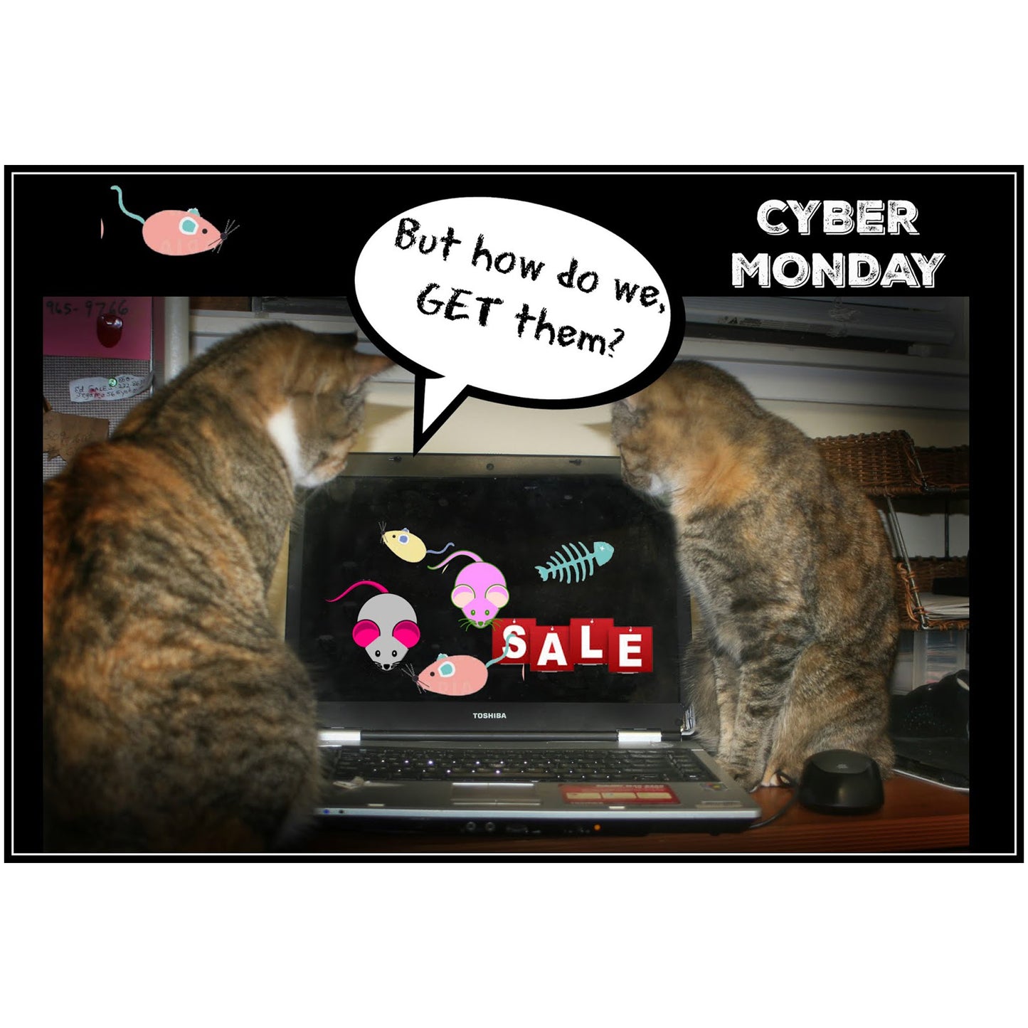 Cyber Monday Digital Card - Peaches & Paprika