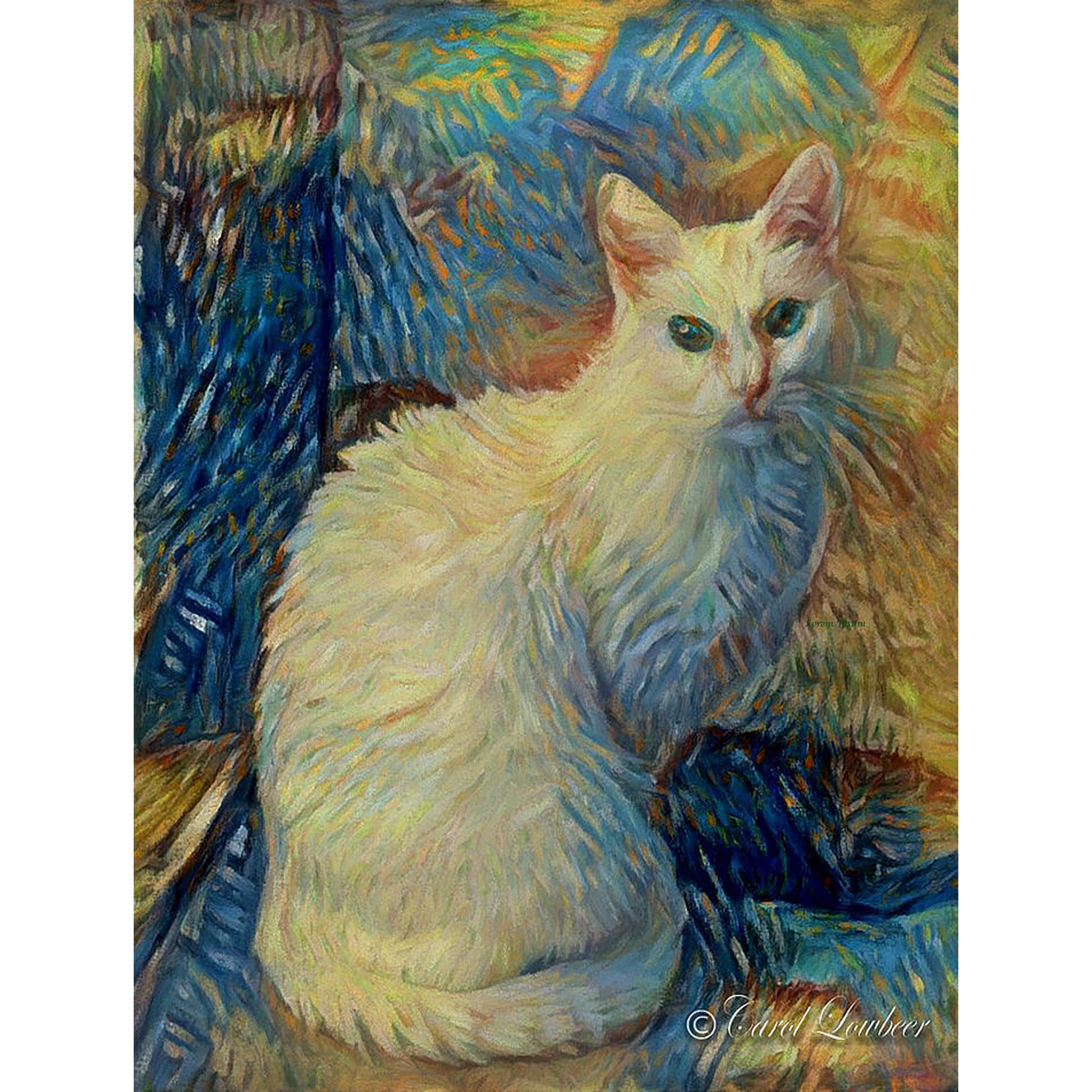 Van Gogh Pet Portrait